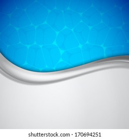 Abstract wave background. EPS10 vector