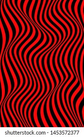 Abstract Wave Background with Flat Design. EPS 10