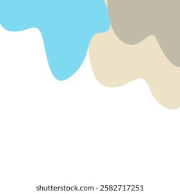 abstract wave background for frame