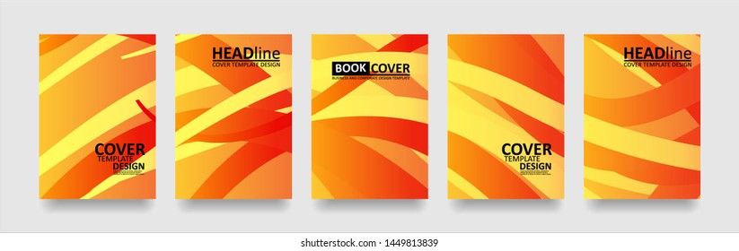 abstract wave background with gradient color. Applicable for design cover, presentation, invitation, flyer, annual report, poster and business card, banner, design packaging - Vector