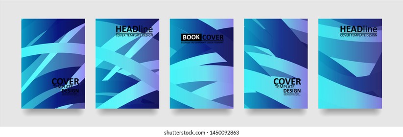 abstract wave background with gradient color. Applicable for design cover, presentation, invitation, flyer, annual report, poster and business card, desing packaging - Vector