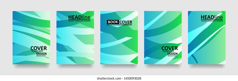 abstract wave background with gradient color. Applicable for design cover, presentation, invitation, flyer, annual report, poster and business card, desing packaging - Vector