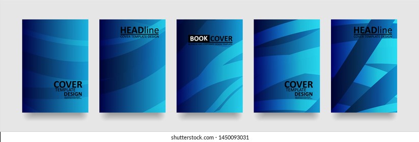 abstract wave background with gradient color. Applicable for design cover, presentation, invitation, flyer, annual report, poster and business card, desing packaging - Vector