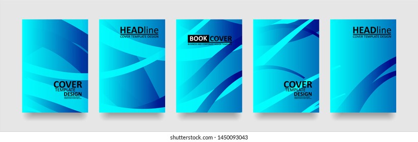 abstract wave background with gradient color. Applicable for design cover, presentation, invitation, flyer, annual report, poster and business card, desing packaging - Vector