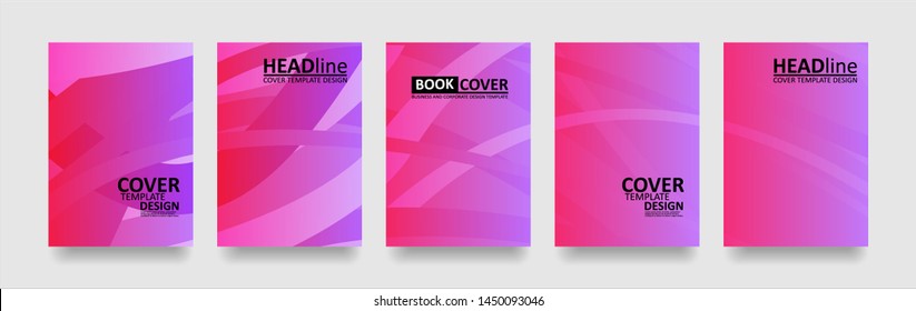 abstract wave background with gradient color. Applicable for design cover, presentation, invitation, flyer, annual report, poster and business card, desing packaging - Vector