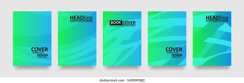 abstract wave background with gradient color. Applicable for design cover, presentation, invitation, flyer, annual report, poster and business card, desing packaging - Vector