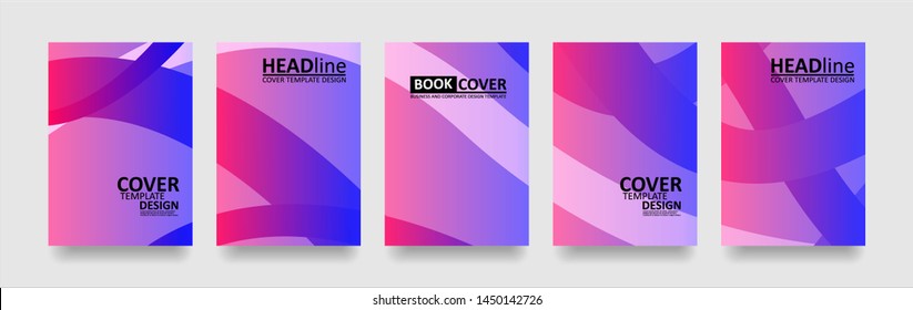 abstract wave background with gradient color. Applicable for design cover, presentation, invitation, flyer, annual report, poster and business card, desing packaging - Vector