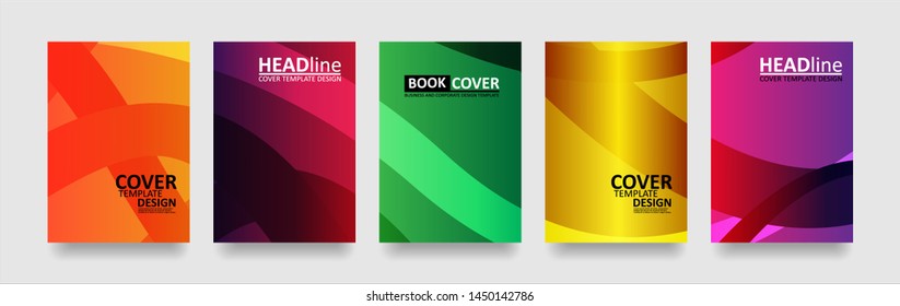 abstract wave background with gradient color. Applicable for design cover, presentation, invitation, flyer, annual report, poster and business card, desing packaging - Vector