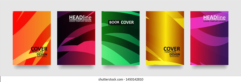 abstract wave background with gradient color. Applicable for design cover, presentation, invitation, flyer, annual report, poster and business card, desing packaging - Vector