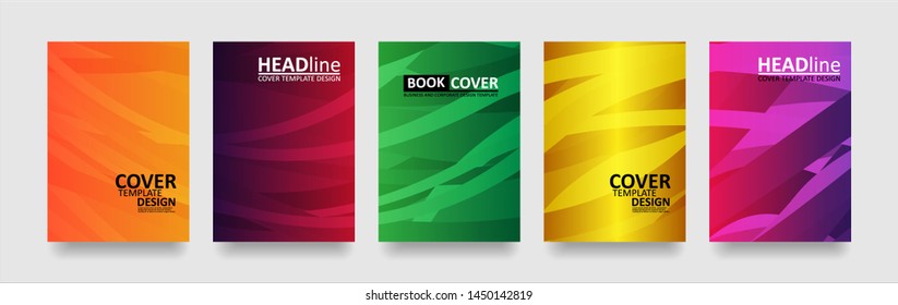 abstract wave background with gradient color. Applicable for design cover, presentation, invitation, flyer, annual report, poster and business card, desing packaging - Vector