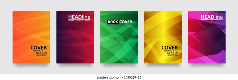 abstract wave background with gradient color. Applicable for design cover, presentation, invitation, flyer, annual report, poster and business card, desing packaging - Vector