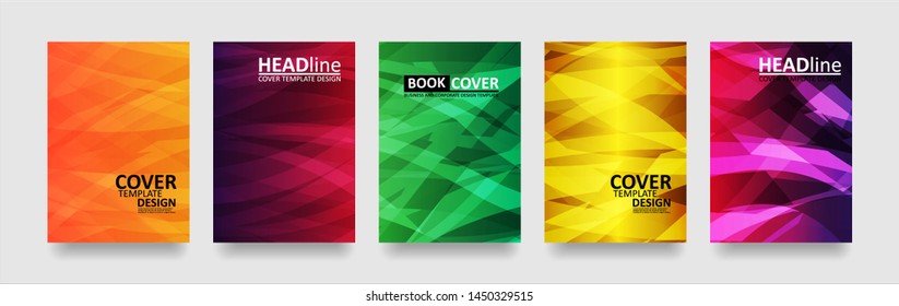 abstract wave background with gradient color. Applicable for design cover, presentation, invitation, flyer, annual report, poster and business card, desing packaging - Vector