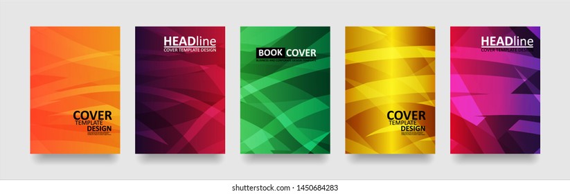 abstract wave background with gradient color. Applicable for design cover, presentation, invitation, flyer, annual report, poster and business card, desing packaging - Vector