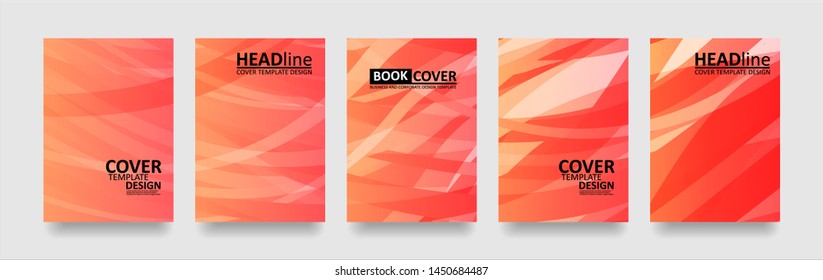 abstract wave background with gradient color. Applicable for design cover, presentation, invitation, flyer, annual report, poster and business card, desing packaging - Vector