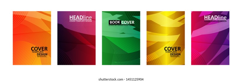 abstract wave background with gradient color. Applicable for design cover, presentation, invitation, flyer, annual report, poster and business card, desing packaging - Vector