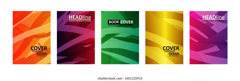 abstract wave background with gradient color. Applicable for design cover, presentation, invitation, flyer, annual report, poster and business card, desing packaging - Vector