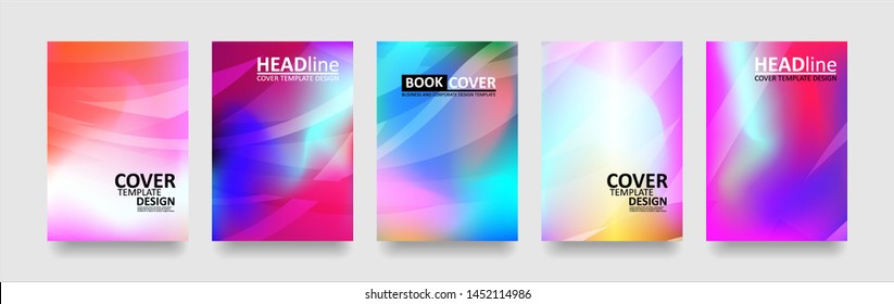 abstract wave background with gradient color. Applicable for design cover, presentation, invitation, flyer, annual report, poster and business card, desing packaging - Vector