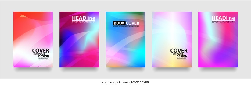 abstract wave background with gradient color. Applicable for design cover, presentation, invitation, flyer, annual report, poster and business card, desing packaging - Vector
