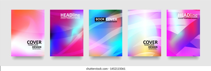 abstract wave background with gradient color. Applicable for design cover, presentation, invitation, flyer, annual report, poster and business card, desing packaging - Vector