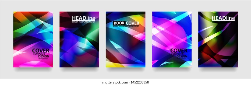abstract wave background with gradient color. Applicable for design cover, presentation, invitation, flyer, annual report, poster and business card, desing packaging - Vector