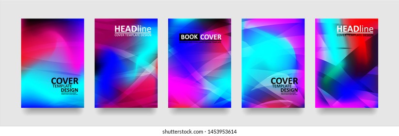 abstract wave background with gradient color. Applicable for design cover, presentation, invitation, flyer, annual report, poster and business card, desing packaging - Vector