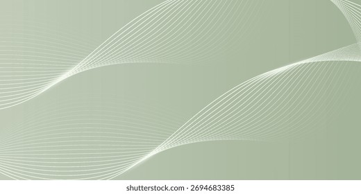 abstract wave background. green background.eps 10.