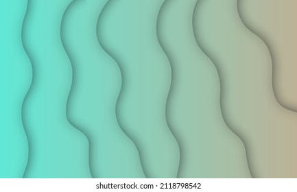 Abstract wave background. Light blue.