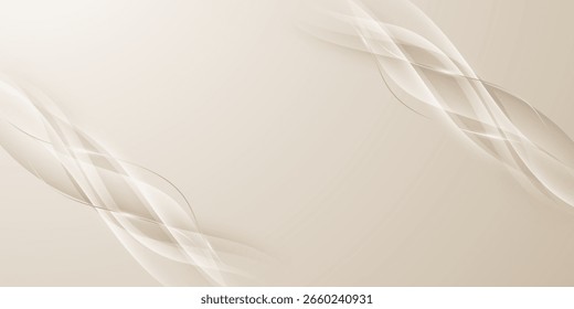 Abstract wave background with luxury vector illustration.