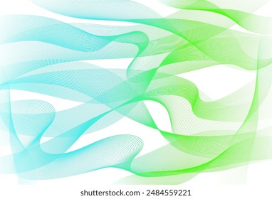 Abstract wave background. Background made of curves. Wave background.