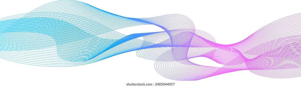 Abstract wave background. Background made of curves. Wave background.