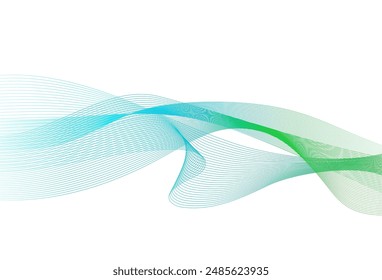 Abstract wave background. Background made of curves. Wave background.