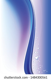 Abstract wave background modern design ideas