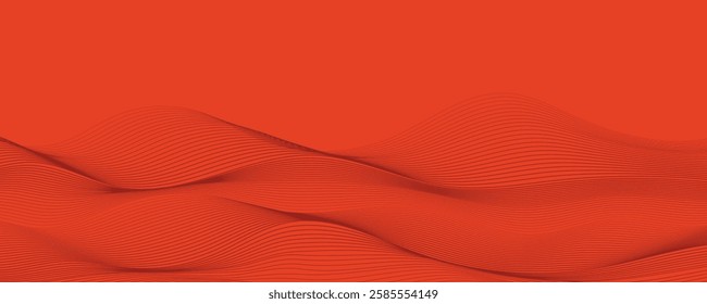 Abstract Wave Background for Modern Design