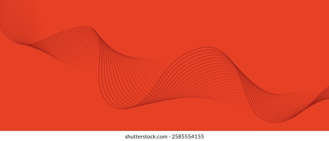 Abstract Wave Background for Modern Design