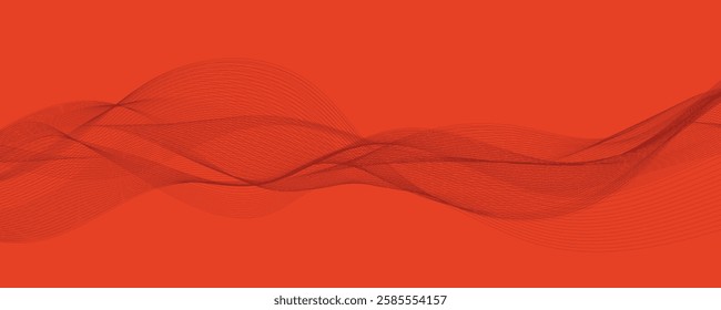 Abstract Wave Background for Modern Design