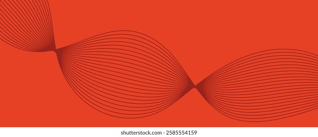 Abstract Wave Background for Modern Design