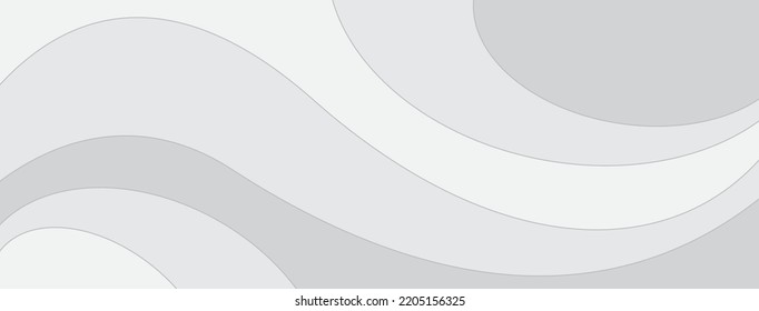 Abstract wave background monotone. Vector design layout for business presentations facebook cover page.
