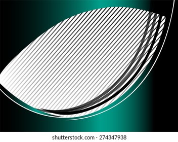 Abstract wave background with place for text
