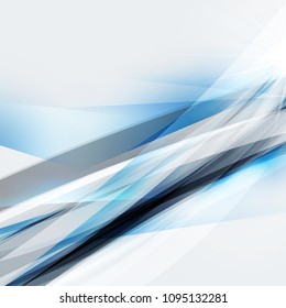 Abstract wave background for poster, flyer, bunner templates. Vector illustration