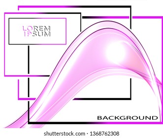 Abstract wave background purple