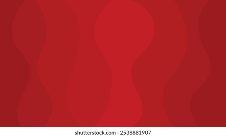 Fondo de onda abstracto Anuncio de Fondo de pantalla de forma estética roja
