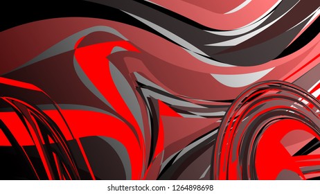Abstract wave background with red style. marble background.