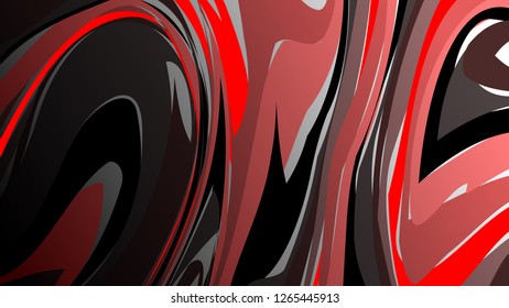 Abstract wave background with red style. marble background.