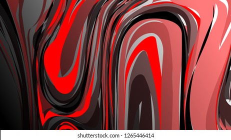 Abstract wave background with red style. marble background.