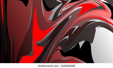 Abstract wave background with red style. marble background.