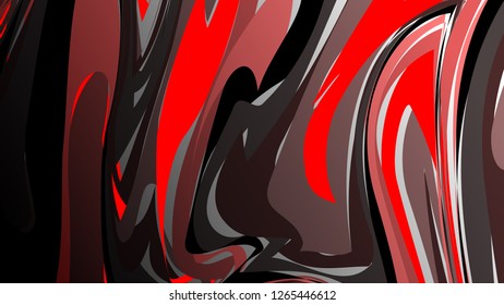 Abstract wave background with red style. marble background.