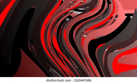 Abstract wave background with red style. marble background.