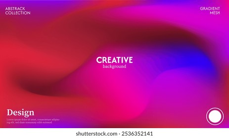Fondo de onda Abstractas con combinación de colores rojo y púrpura suave, hermoso y lujoso. Colores pastel minimalistas
