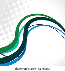 abstract wave background with space for your text