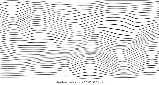 Abstract wave background. Stylish curved lines. Marble texture